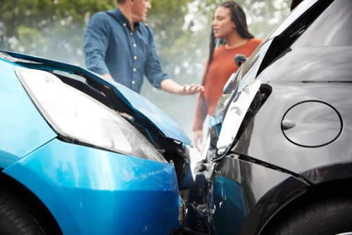 Arguing over fault and apologizing are common mistakes after a car accident.