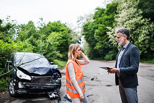learn how to handle an insurance adjuster after a car accident
