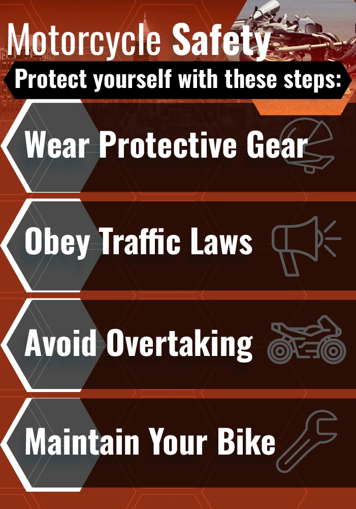 Tips for Motorcycle Safety. Avoid Motorcycle Accidents