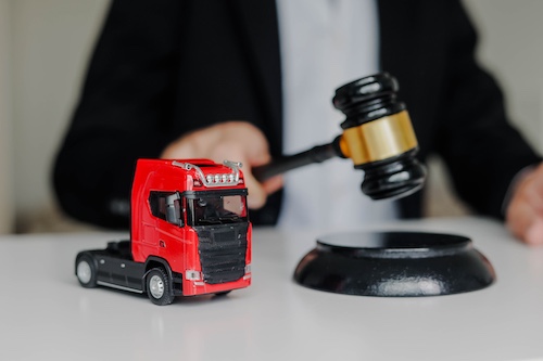 Georgia Trucking Accident Liability Laws Concept