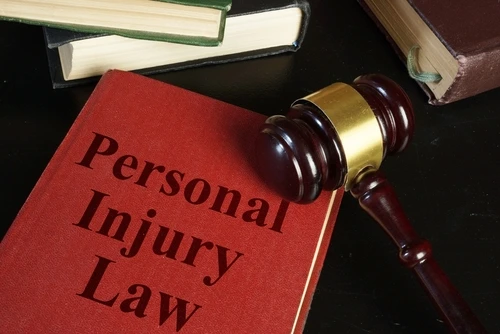 Personal injury law book on the desk of an Augusta personal injury lawyer